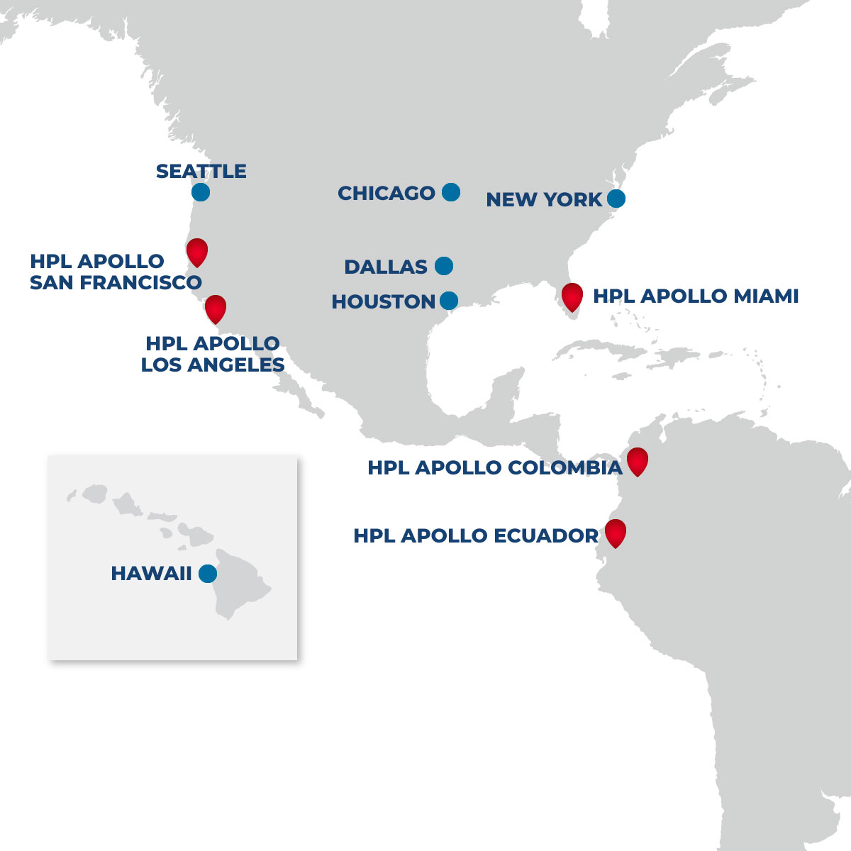 USA Locations